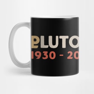 Stars Pluto 1930 - 2006 Mug
